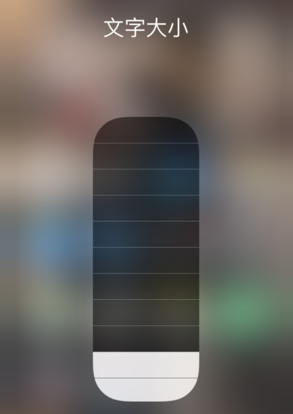 石龙镇苹果手机维修分享小技巧：在 iPhone 控制中心快速调节字体大小 